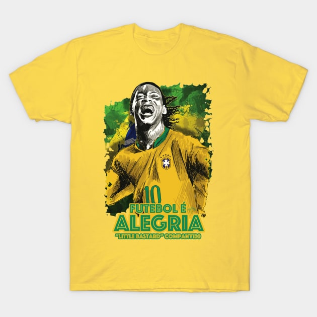 Futebol é Alegria T-Shirt by LittleBastard